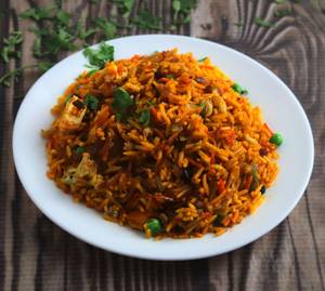 Veg Biryani with Raita
