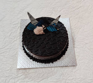 Eggless Chocolate Dutch Truffle Cake