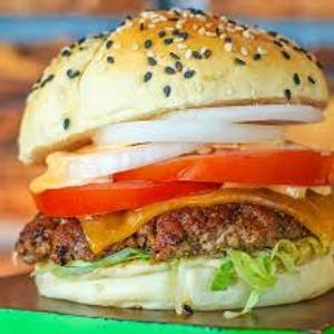 Chilli paneer burger