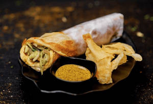 Double Egg Chicken Roll