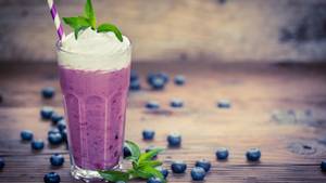 Blueberry Milkshake