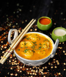 Mutton Jhol Momos ( 8 Pcs)
