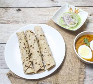 3 Tawa Roti + Egg Curry