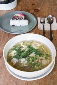 Chicken Longfung Soup