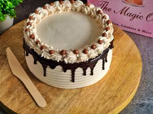 Eggless Coffee Mocha Cake