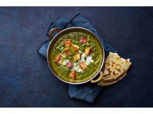 Phulka + Palak Paneer Combo
