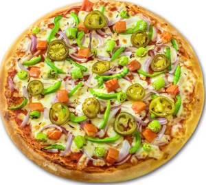 Mexican veg pizza