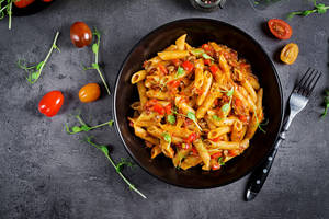 Red Sauce Penne Pasta