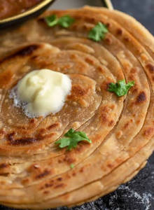 Chilly Garlic Laccha Paratha