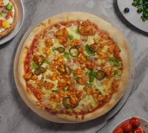 13" Inches (extra Large 12 Pieces) Mexican Spicy Chicken Pizza