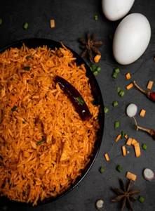 Schezwan Egg Fried Rice