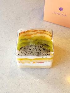Fresh Fruit Dessert Cube