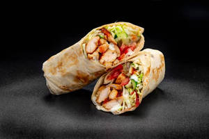 Chicken Shawarma With Salad