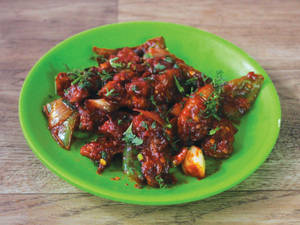 Mushroom chilli dry