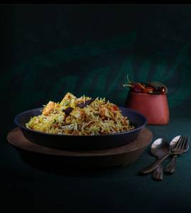 Paneer Biryani with raitha