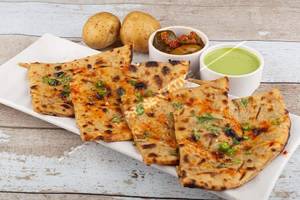 Cheese Aloo Paratha