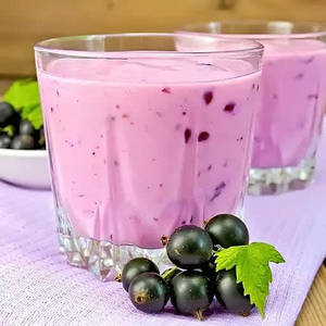Black Current Lassi