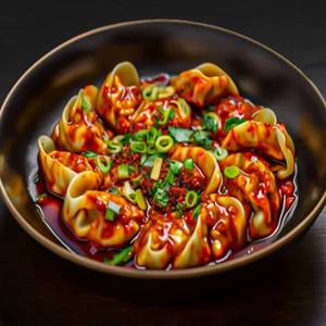 Chicken Momos Chilly Dry