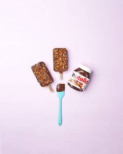 Nutty Nutella Pop Waffle