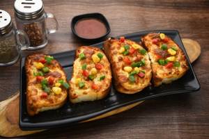 Exotic Cheese Garlic Bread