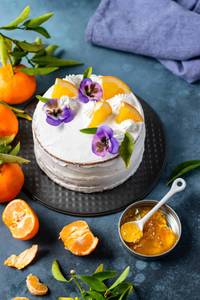 Eggless Orange Vanilla Cake[300 Grams]