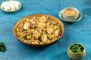 Brown Rice With Paneer