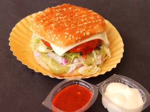 Tandoori Crispy Veg Burger