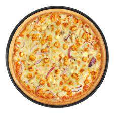 Paneer and onion pizza 