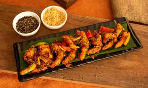 Pepper Garlic Prawns (6 Pcs)