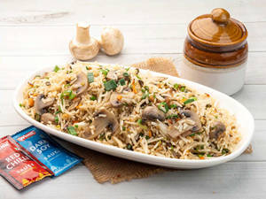 Mushroom Fried Rice