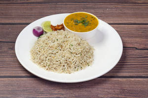 Jeera Rice &  Dal  Fry