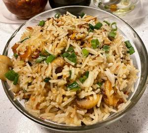 Healthy Fried Rice With Chicken And Vegetables