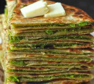 Mix Paratha (2pcs) With Salad + Acchar And Sos