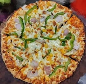 Onion Capsicum Pizza [7 inches]