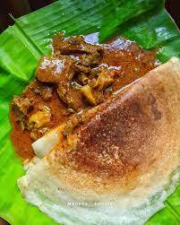 Mutton Curry + Dosa ( 2 )