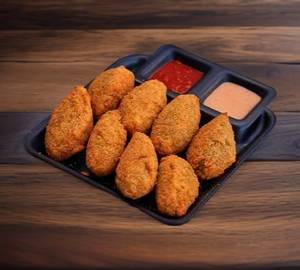Fry Chicken Momos [10 Pcs]