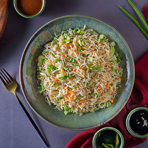 Veg Chilli Garlic Fried Rice