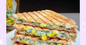 Corn Cheese Sandwich