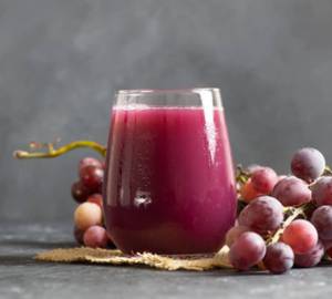 Black grapes fruit juice