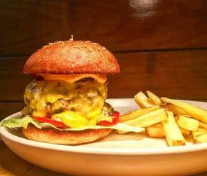 Galouti Kebab Burger