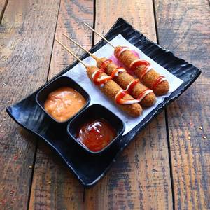 Chicken Sausage Cheese Corn Dog