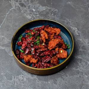 Chongqing Chicken, Smoked Peppers