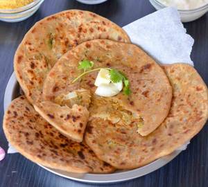 Sev paratha