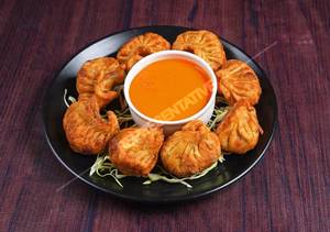 Veg Fried Momos  