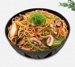Veg Mushroom Noodles