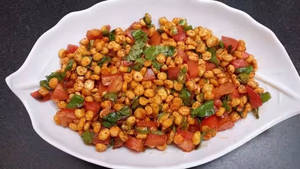 Chana dal chaat