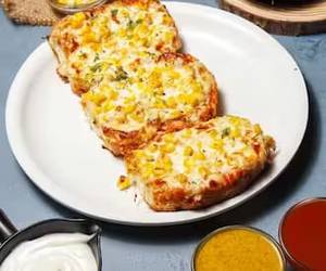 Corn Garlic Bread