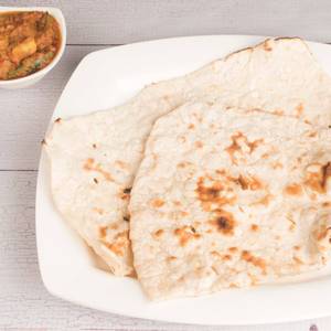 Naan with Veg Curry