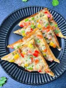 Chilli Cheese Wheat Bread Sandwich