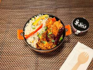 Schezwan Chicken Rice Bowl